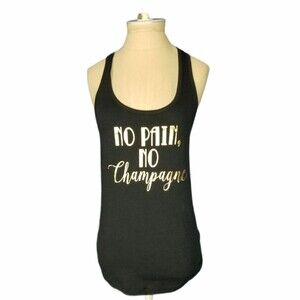 Women's Sleeveless Round Neck Tank Top racer Back Size Small